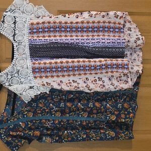 Suzanne Betro Blouse Bundle‎ Sz Large